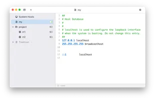 SwitchHosts screenshot 1