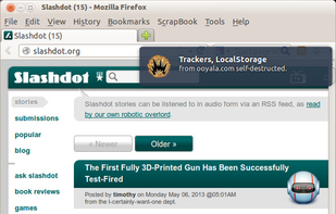 Self-Destructing Cookies screenshot 1