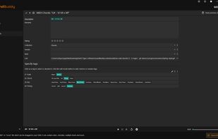 MIDI Chords edit page