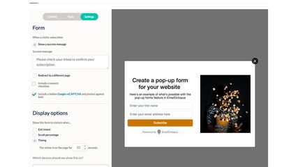 Add pop-up forms to your website to turn more visitors into subscribers
