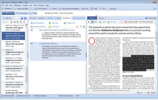 Evaluate Use the preview to read and evaluate PDFs and other full texts, and to view images, videos, and presentations. Then just click to copy a passage to the reference as a quotation, abstract or table of contents. Save You can tell Citavi to gather all the full texts in your projects, even PDFs you saved elsewhere. This ensures that you always have everything at hand.