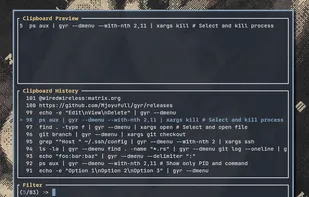 Clipboard History Mode
