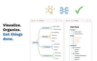 Escape – Mind Map & Outline screenshot 1