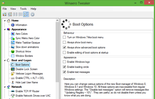 Winaero Tweaker screenshot 2