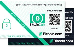 Bitcoin.com Paper Wallet screenshot 1