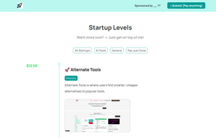 Startup Levels screenshot 1