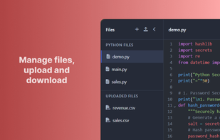 Python Playground screenshot 2