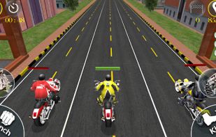 The Race: 3D Motorcycle Racing & Fighting Game
