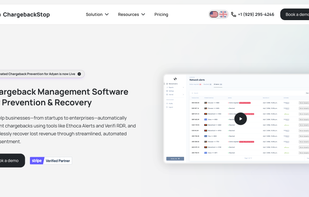 ChargebackStop Homepage