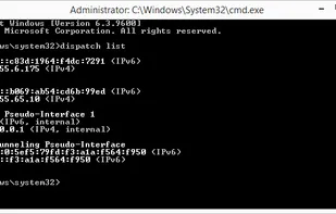 Dispatch-proxy showing available connections on Windows