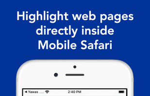 Yawas Web Highlighter screenshot 1