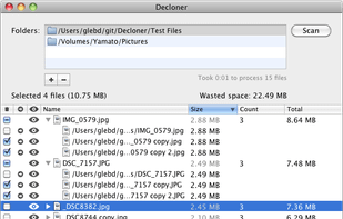 Decloner screenshot 1