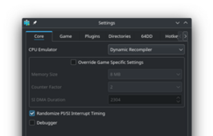 Rosalie's Mupen GUI (RMG) screenshot 1