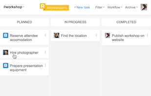 RPLAN Workstreams screenshot 3