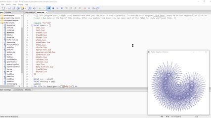 ZeroBrane Studio: Lightweight Lua IDE with code completion, syntax ...