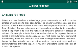 Survival Manual App screenshot 3