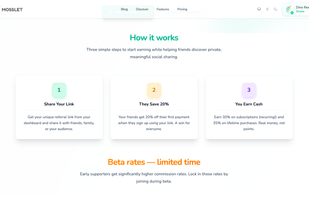 How our referral program works