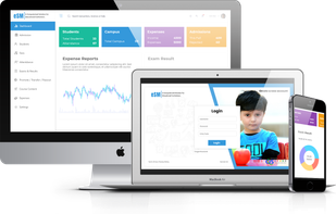 Online School Information Management System screenshot 1