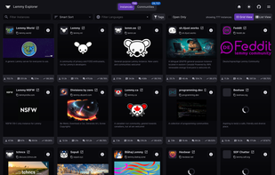 Lemmy Explorer screenshot 1