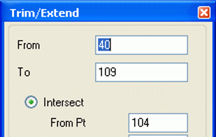 The Trim/Extend Tool