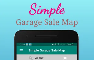 Simple Garage Sale Map screenshot 1