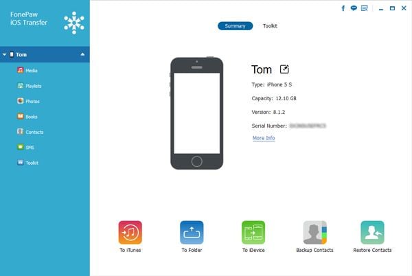 FonePaw iOS Transfer 6.2.0 free instal