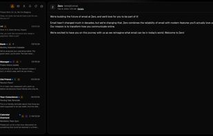 Zero Email screenshot 1