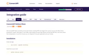 ConvertAPI screenshot 3