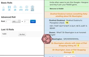 Roll20 screenshot 1