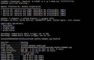 hashcat screenshot 1