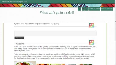 Compesh question page