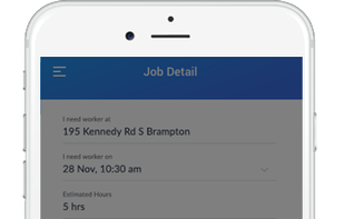 Select the amount of money you're willing to pay for the job.