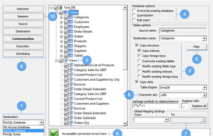 DBConvert for Excel and MySQL screenshot 3