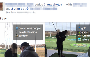 Show Facebook Computer Vision Tags screenshot 1