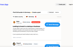 FindPartner screenshot 1