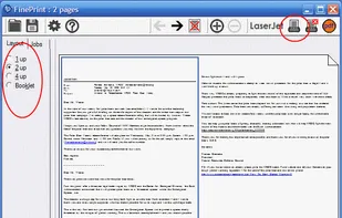 Set your layout options in the preview window!