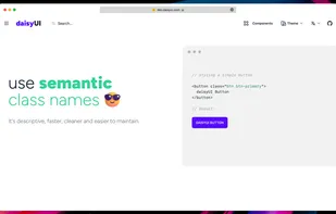 daisyUI screenshot 2