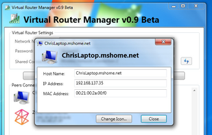 Hostname, IP- & MAC-Address