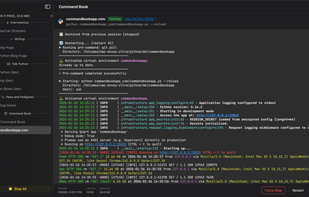 Command Book screenshot 1