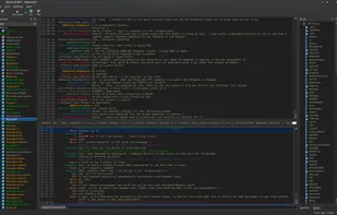 Quassel IRC screenshot 1