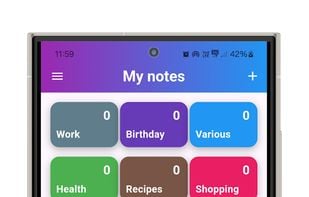 My Notes - Quick &amp; Easy Notes screenshot 1