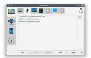 VokoscreenNG screenshot 1