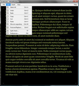 WriteMonkey: Writemonkey is a Windows zenware writing application with ...