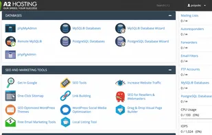 A2 Hosting screenshot 2