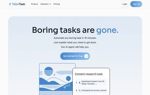 TailorTask screenshot 1