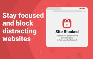 Eliminate digital distractions and regain focus with ease.