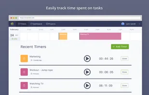 TimerBit – Cloud-based Time Tracking screenshot 1