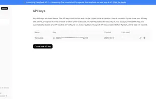 DeepSeek Platform screenshot 1