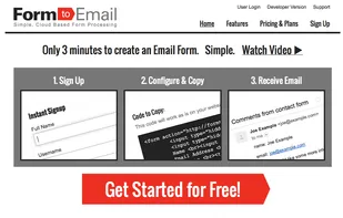 FormToEmail screenshot 1