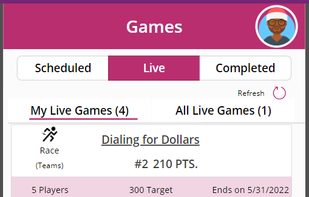 Different types of Games